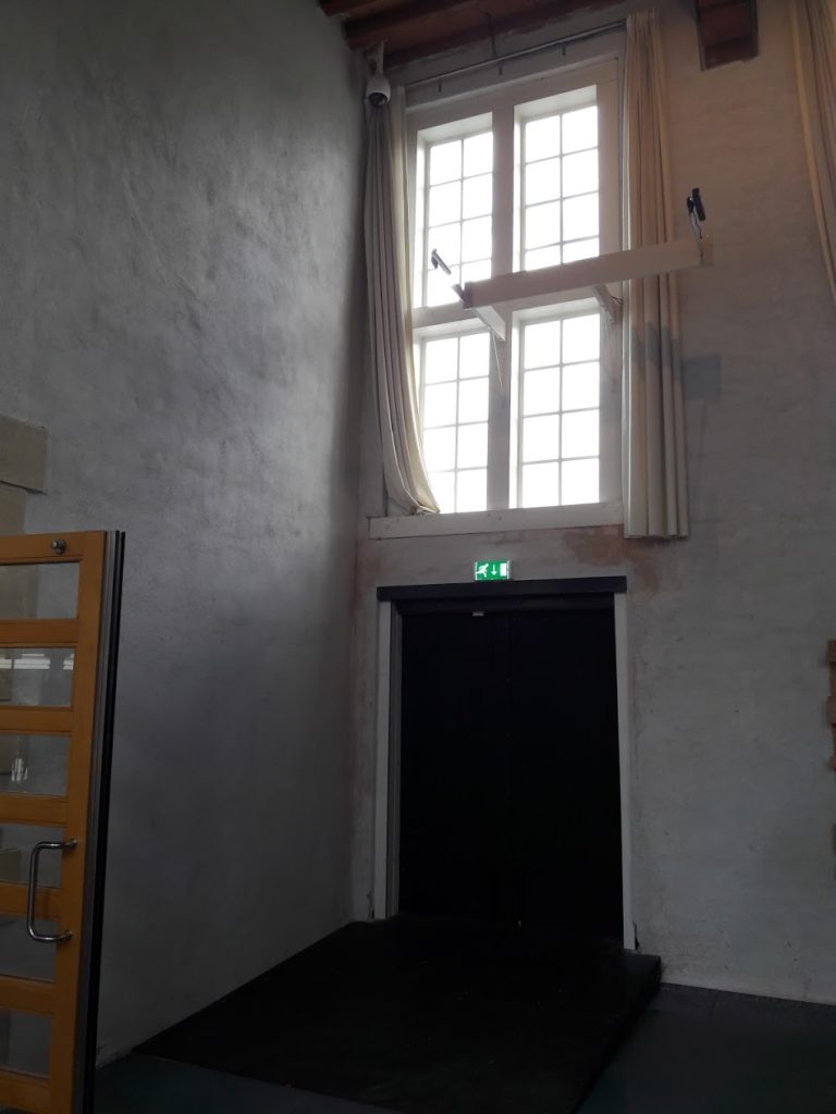 The Pesthuis exit of the Naturalis museum
